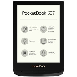 Электронная книга PocketBook 627 Touch Lux 4 (черный)