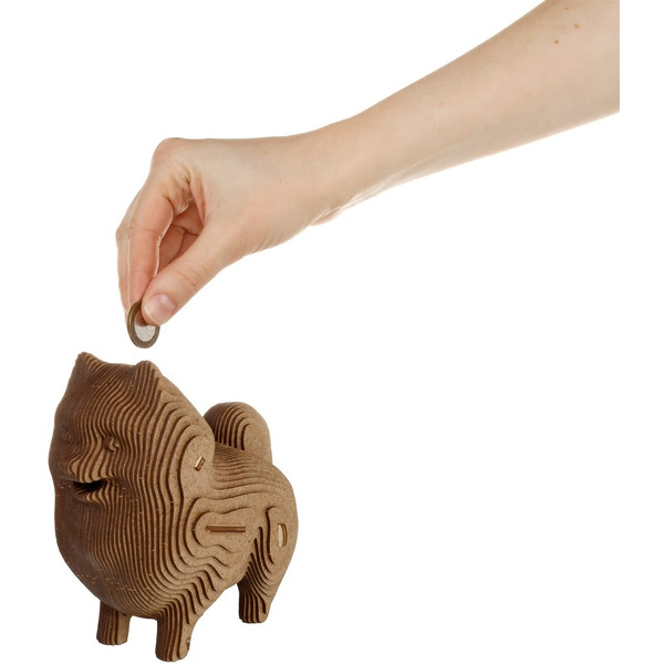 Модель в виде конструктора EWA Собачка-копилка