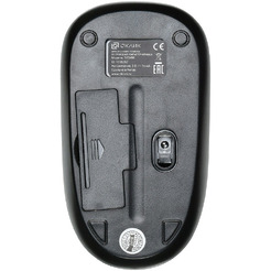 Мышь Oklick 515MW (черный/серый)
