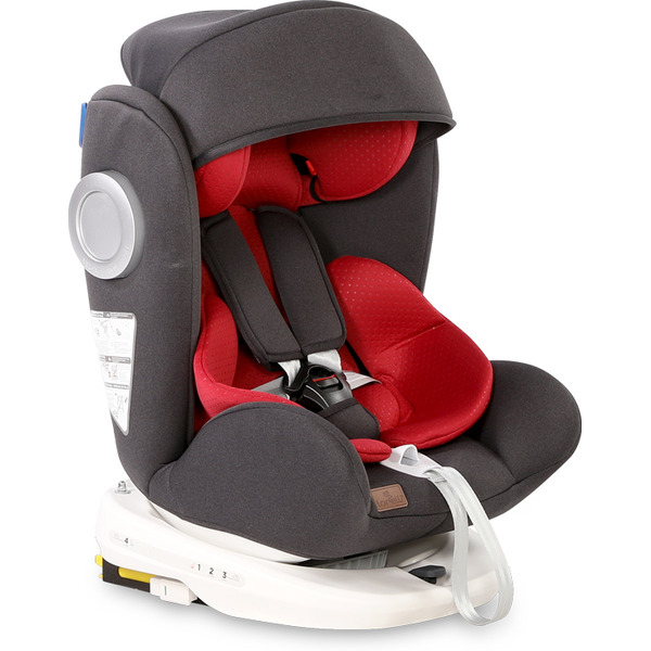 Автокресло Lorelli Lusso SPS Isofix (черный/красный)
