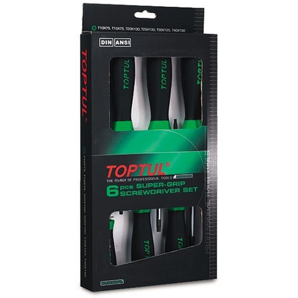 Набор отверток Toptul GAAE0610 (6 предметов)