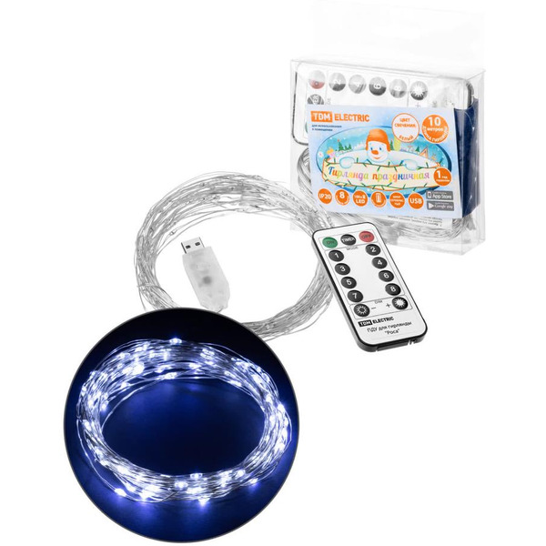 Гирлянда TDM Electric Роса 100-Д SQ0361-0089