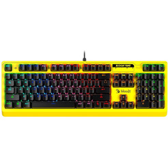 Клавиатура A4Tech Bloody B810RC (желтый)