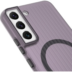 Задняя накладка CASE Translucent Strip Samsung Galaxy S22, черный