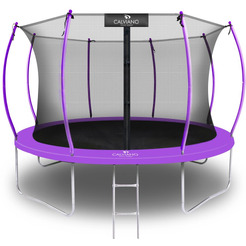Батут Calviano 374 см - 12ft INSIDE master purple