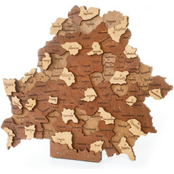 Модель в виде конструктора EWA «Карта Беларуси" Мини