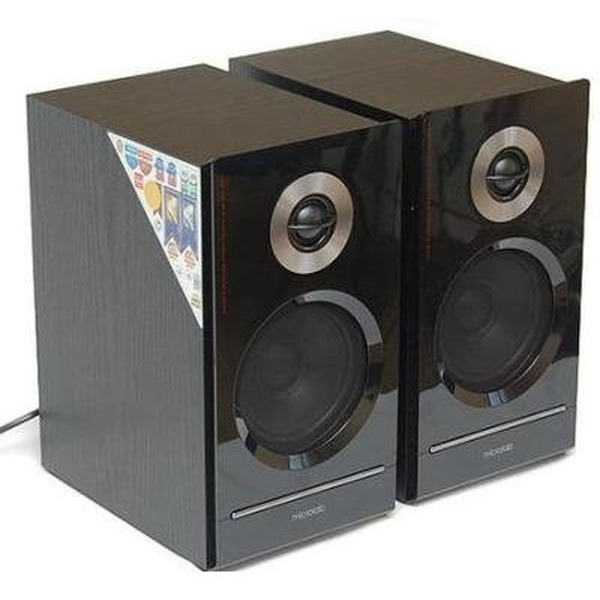 Акустическая система Microlab Solo15 Wooden-Silver