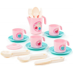 Набор игрушечной посуды Полесье Анюта 80073