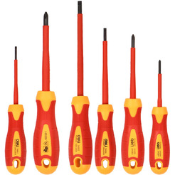 Набор отверток диэлектрических Deli EDL510006T