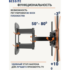 Кронштейн Bessite GT-8-GD