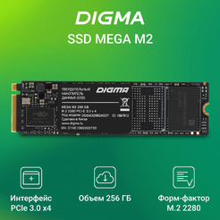 SSD Digma Mega M2 256GB DGSM3256GM23T