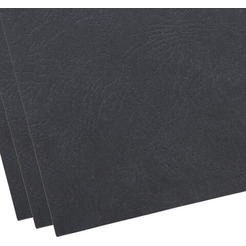 Картонная обложка для переплета BRAUBERG A4 230 г/м2 100 шт 530837 (черный)