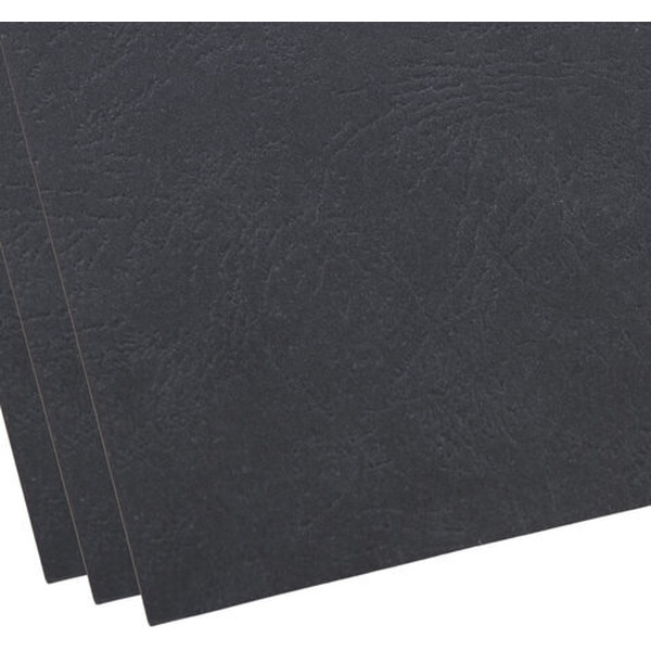 Картонная обложка для переплета BRAUBERG A4 230 г/м2 100 шт 530837 (черный)