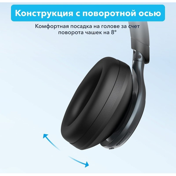 Наушники беспроводные SOUNDCORE Space One (SDC-A3035G11-BK) черный