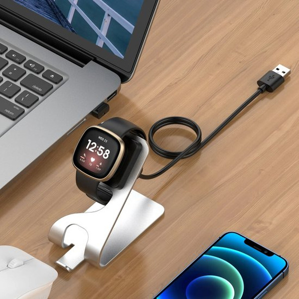 Док-станция Bingo для Google Pixel Watch 2/3/FITBIT Ace LTE/Versa 3/4/Sense 1/2 (белый)
