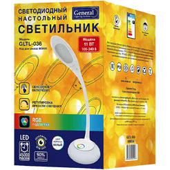 Настольная лампа General Lighting GLTL-036 800036 (белый)