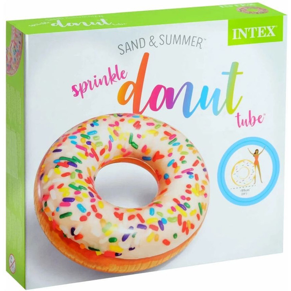 Круг для плавания Intex Пончик в глазури 56263NP