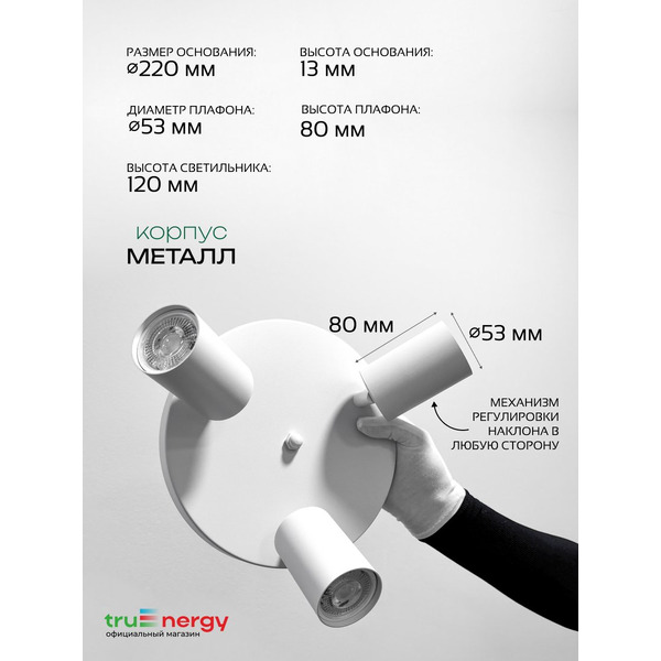 Светильник под лампу TRUENERGY MODERN 21491