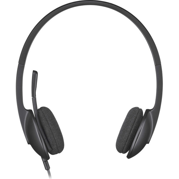 Наушники с микрофоном Logitech H340 981-000509 (серый/черный)
