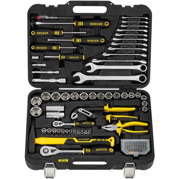 Универсальный набор инструментов Berger BG089-1214 (89 предметов)