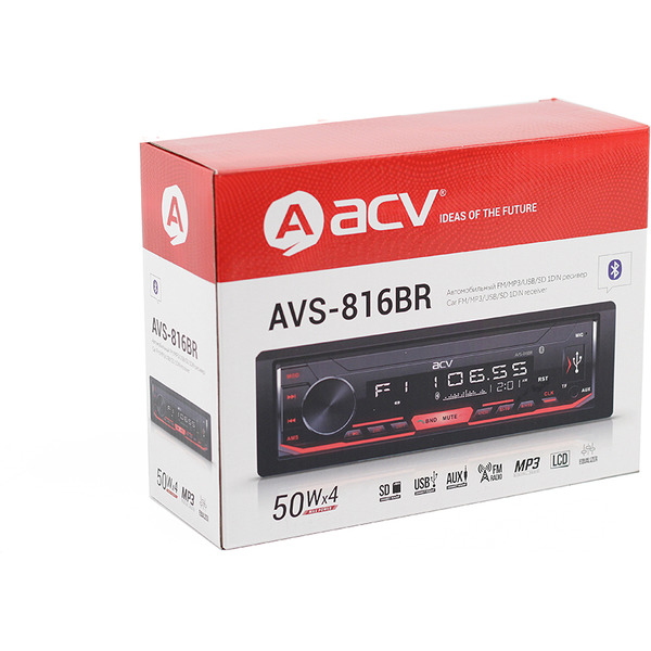 USB-магнитола ACV AVS-816BR