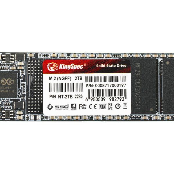 SSD KingSpec NT-2TB-2280 2TB