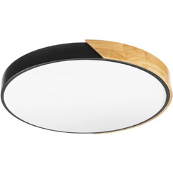 Припотолочная люстра Sundays Home 240924-18 5818 (черный/светлое дерево)