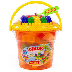 Конструктор Полесье "Юниор"  "Макси" 24361 (57 элементов)