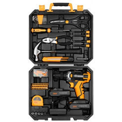 Дрель-шуруповерт Deko DKCD20FU-Li SET 104 (063-4178) с 2-мя АКБ