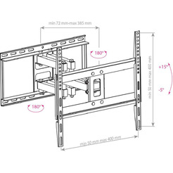 Кронштейн для телевизора Arm Media COBRA-50