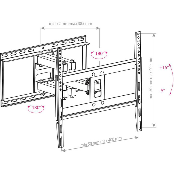 Кронштейн для телевизора Arm Media COBRA-50