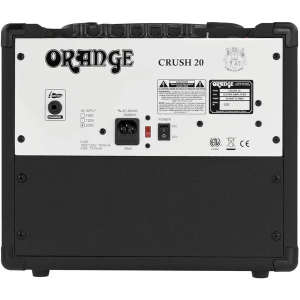 Комбоусилитель Orange Crush 20 Black