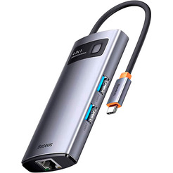 Док-станция Baseus StarJoy 4-Port Type-C Hub Adapter WKWG070113