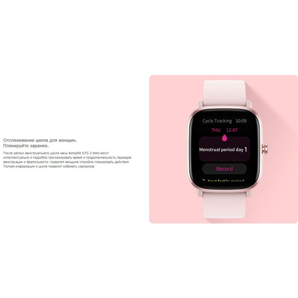 Умные часы Amazfit GTS 2 mini (черный)