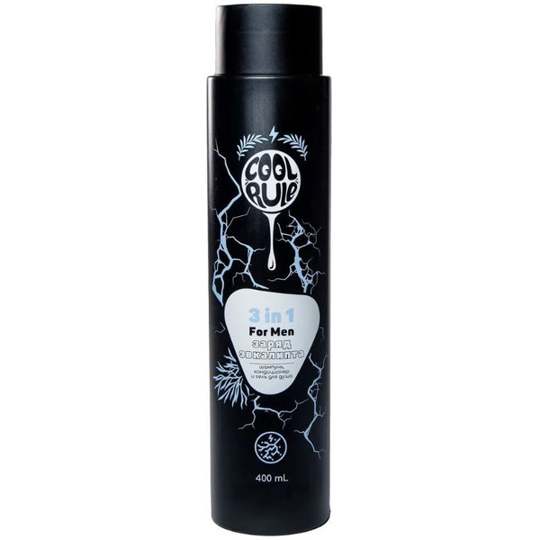 Шампунь Cool Rule 3в1 Заряд эвкалипта 400мл
