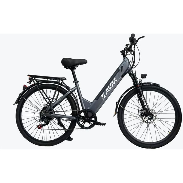 Электровелосипед AVM Grand 26 (серый)