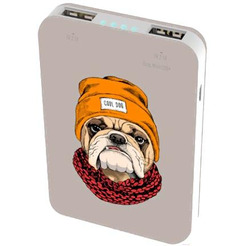 Портативное зарядное устройство Ritmix RPB-10007 (бульдог)