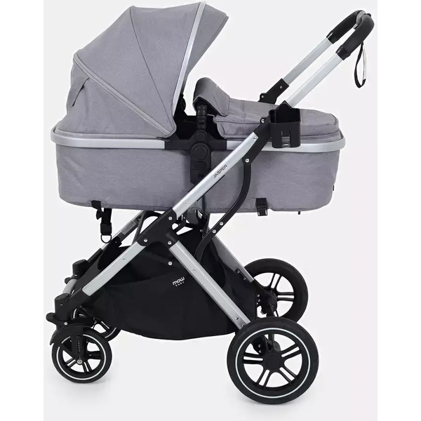Универсальная коляска MOWbaby Jasper MB022 (3 в 1, серый)