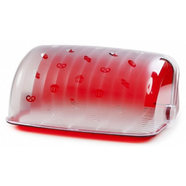 Хлебница Berossi Санти ИК 03112000 (красный полупрозрачный)