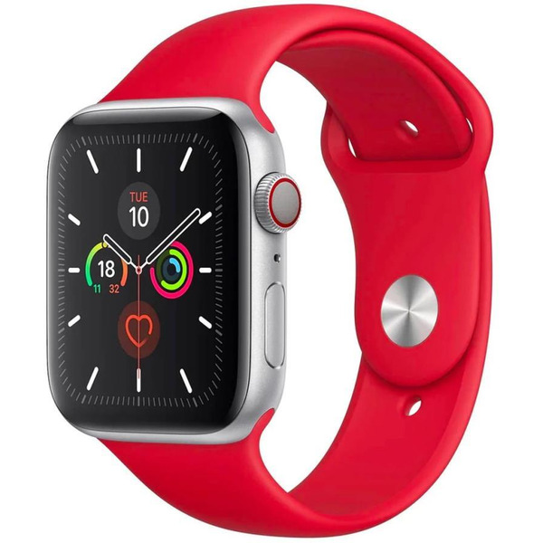 Ремешок Bingo Silicone для APPLE Watch 42/44/45mm (S) Красный