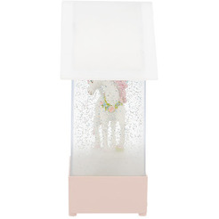 Декоративный светильник с эффектом конфети, подсветкой и мелодией NEON-NIGHT Единорог 501-186