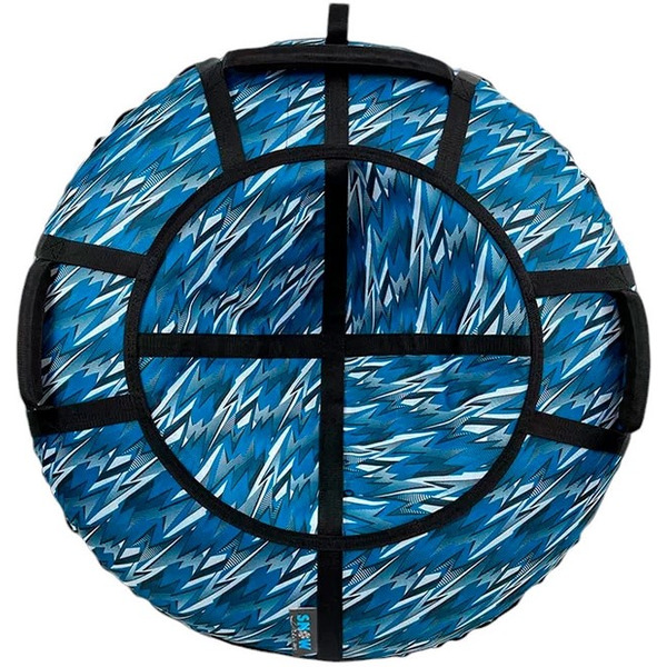 Тюбинг SnowDream Glamour S 120 см (молнии синие)