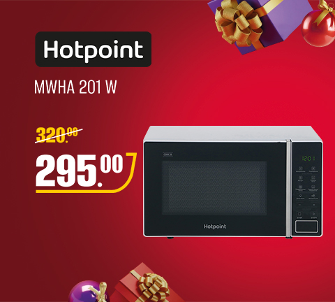 Промо16 2025_Микроволновая печь Hotpoint MWHA 201 W - гл