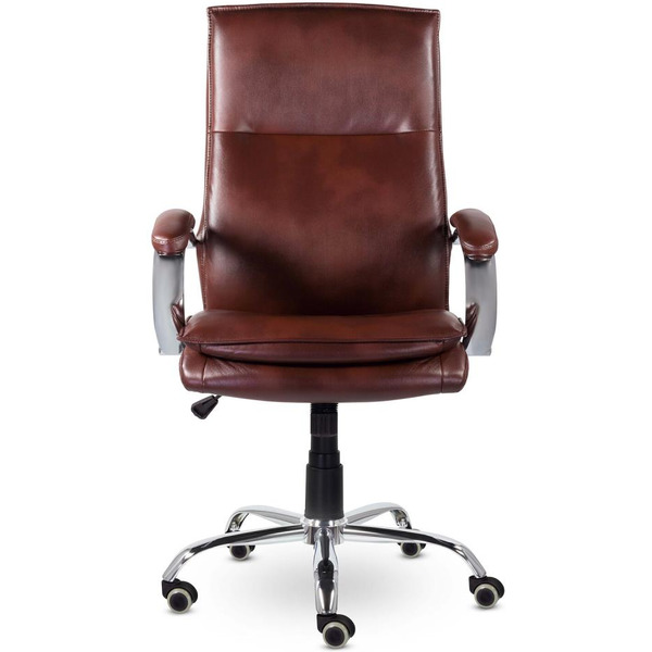 Кресло Brabix Premium Cuba EX-542 (экокожа/коричневый)