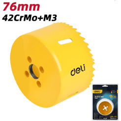 Коронка биметаллическая Deli EDH-SKK076-E1
