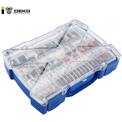 Набор насадок для гравера DEKO DH01 в кейсе (065-0746), 268 предметов