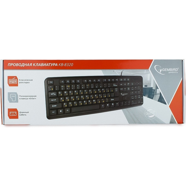 Клавиатура Gembird KB-8320U-BL