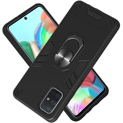 Бампер Bingo Warrior для Samsung Galaxy A71 (черный)