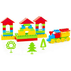 Конструктор Полесье 8022 Строитель Гигант