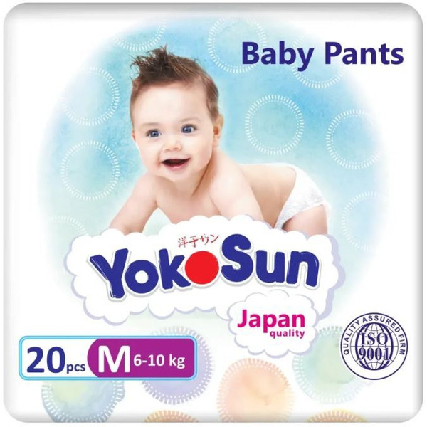 Подгузники-трусики детские YokoSun M 6-10кг (20 шт)